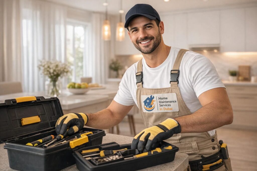 Ceiling fan installation home maintenance services in dubai