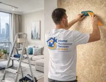 wall paper installation Home Maintenance Service in Dubai