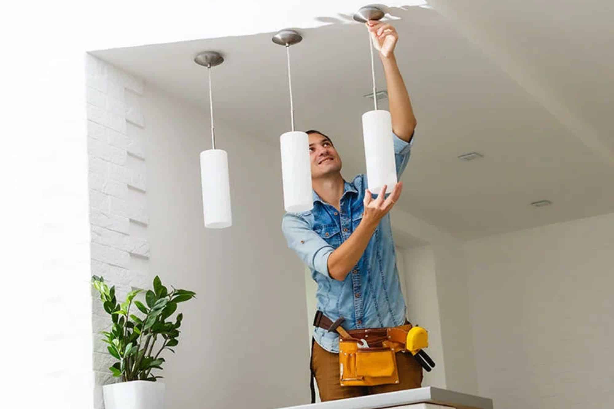 ceiling light installation service