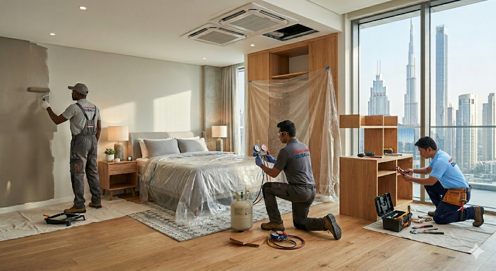 curtain installation Home Maintenance Services Mirdif