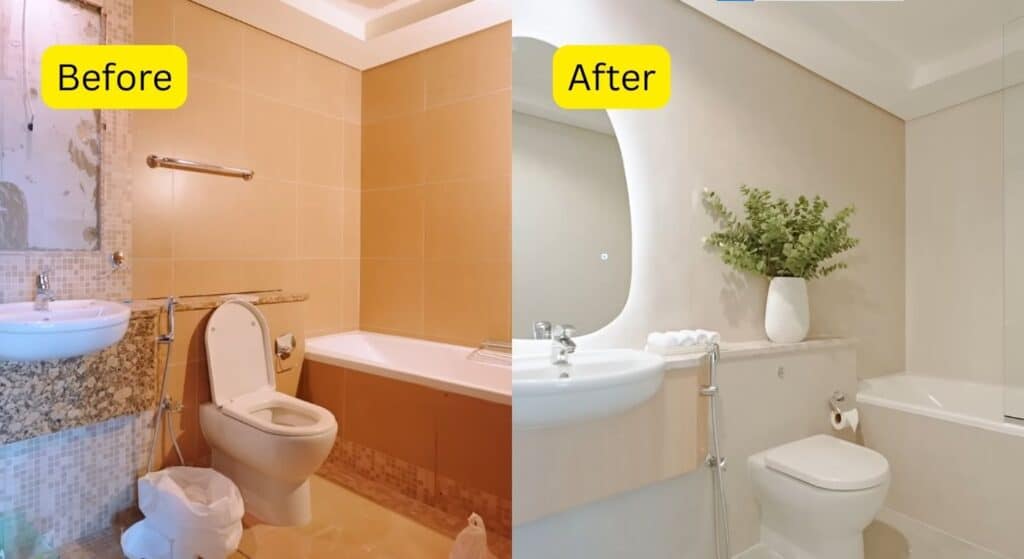 Bathroom Wrapping Dubai BHMS Home maintenance