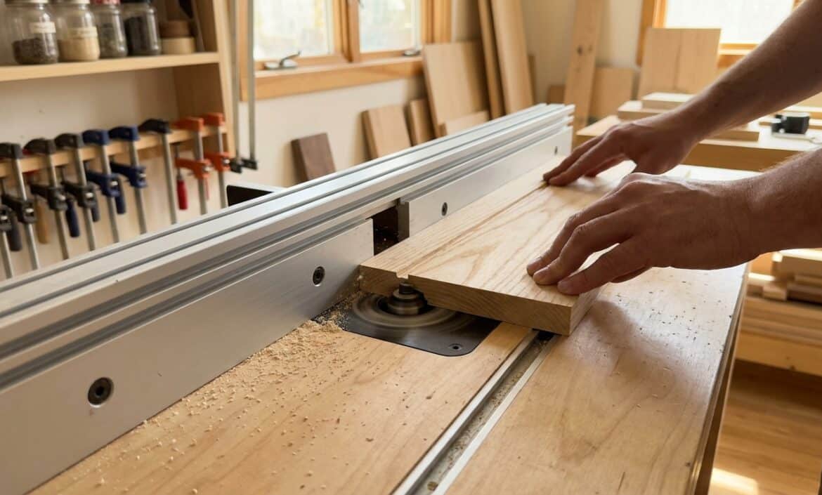 how to use a router table